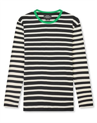 Trio Rib Tobias Langarmshirt - Verdant Green